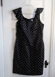 Black Polka Dot Cocktail Dress